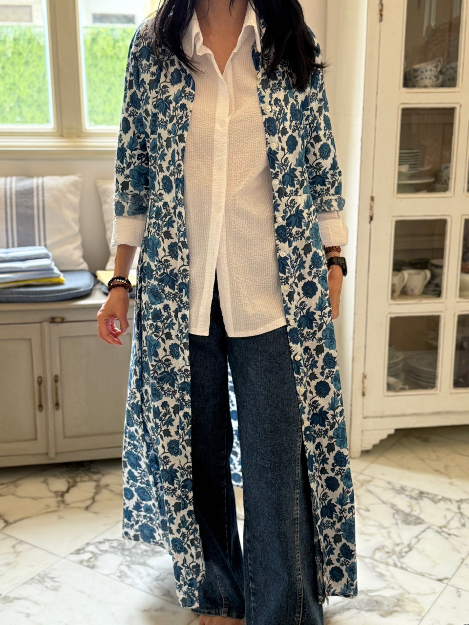 1950 Shirt midi dress