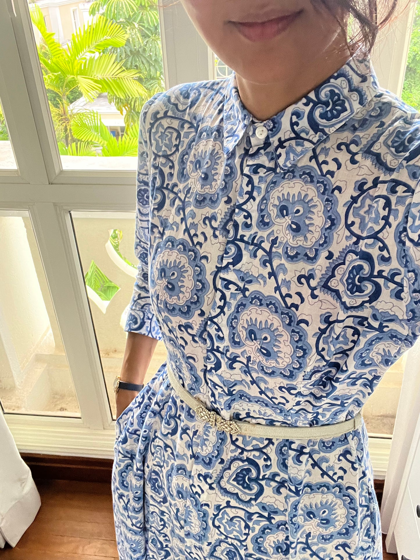 Positano Maxi Shirt Dress